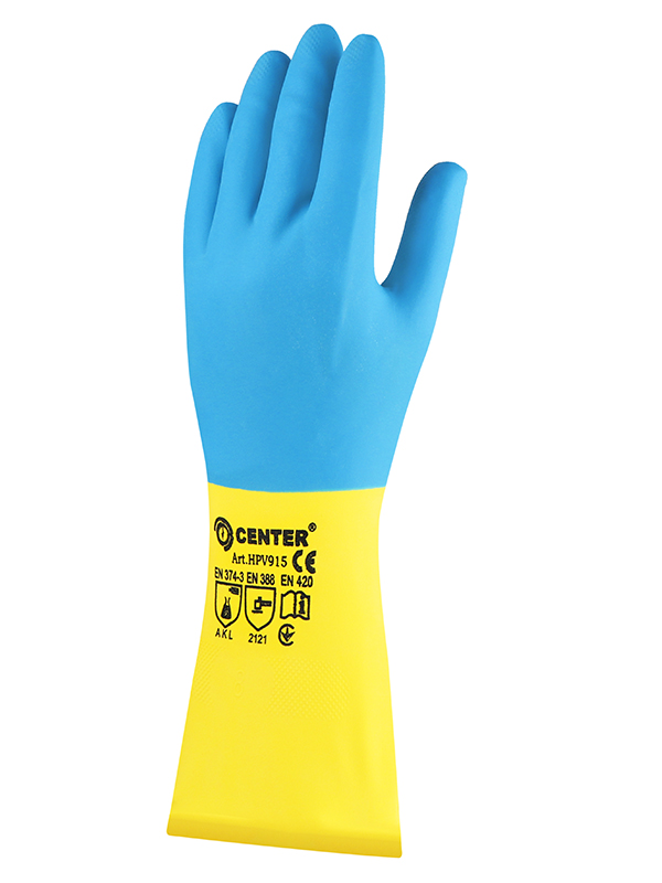 Рукавички КЩС неопрен з латексом "HPV915 CENTER"