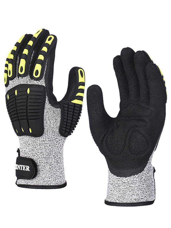 Рукавички антивібраційні від порізів "HCR275 CENTER" - Зображення 3