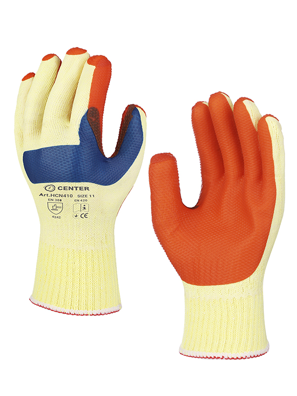 Рукавички скляра з посиленим латексним покриттям HCN410 CENTER - Зображення 2