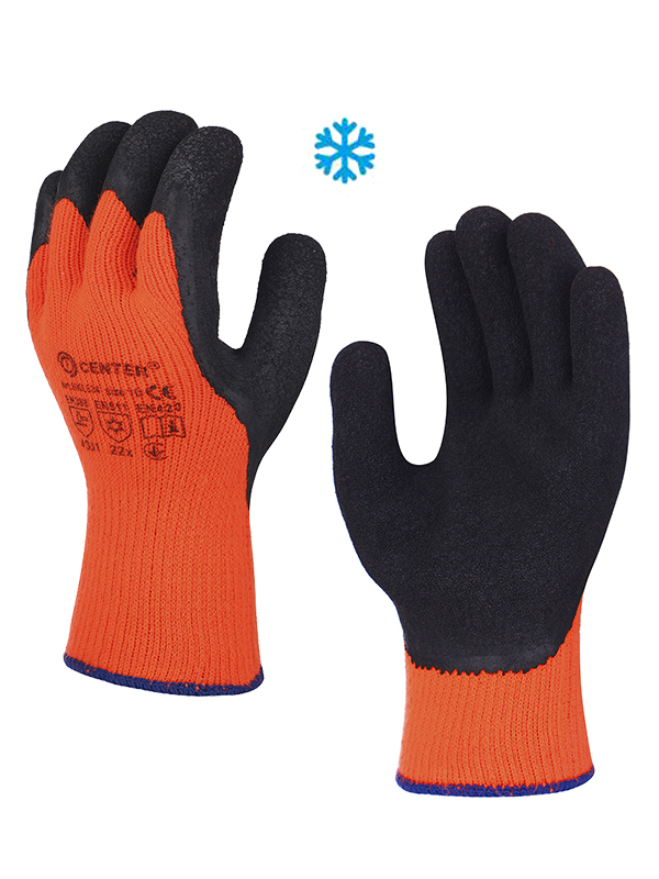 Рукавички утеплені з латексним покриттям "HKL634 CENTER" - Зображення 3