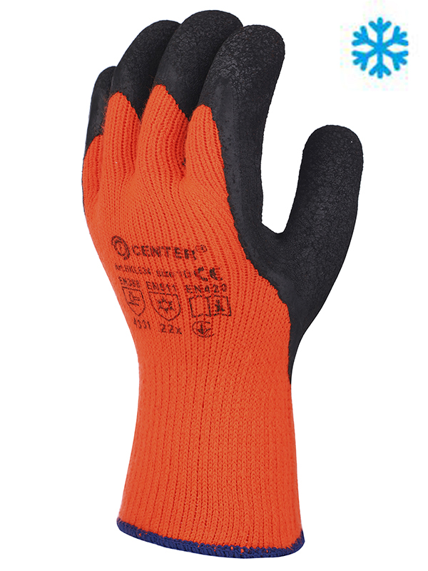 Рукавички утеплені з латексним покриттям "HKL634 CENTER"
