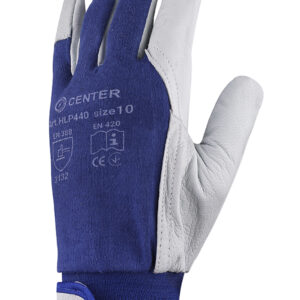 Рукавички шкіряні на липучці "HLР440 CENTER"