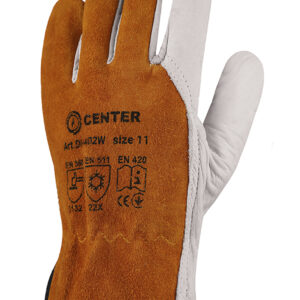 Рукавички шкіряні утеплені "DRIVER DI402W CENTER"